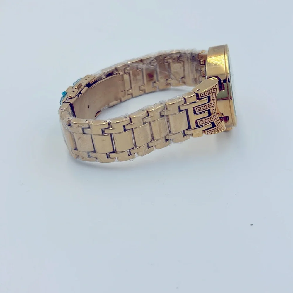 Working! Ice Mania Iced Out Genuine Diamond Accent Ladies Watch